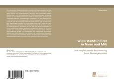 Portada del libro de Widerstandsindices in Niere und Milz