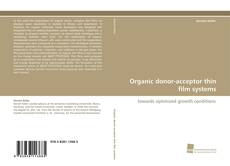 Portada del libro de Organic donor-acceptor thin film systems