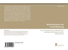 Portada del libro de Bediensysteme der Instandhaltung