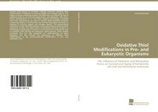 Copertina di Oxidative Thiol Modifications in Pro- and Eukaryotic Organisms