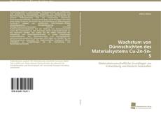 Portada del libro de Wachstum von Dünnschichten des Materialsystems Cu-Zn-Sn-S