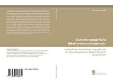 Portada del libro de Zwischensprachliche Interferenzerscheinungen