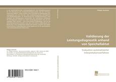 Portada del libro de Validierung der Leistungsdiagnostik anhand von Speichellaktat