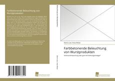 Portada del libro de Farbbetonende Beleuchtung von Wurstprodukten