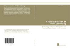 Portada del libro de A Reconsideration of Full-Cost Pricing