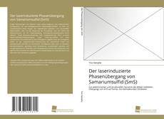 Portada del libro de Der laserinduzierte Phasenübergang von Samariumsulfid (SmS)