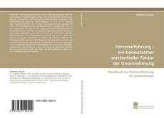 Portada del libro de Personalführung - ein bedeutsamer existentieller Faktor der Unternehmung