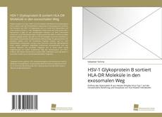 Bookcover of HSV-1 Glykoprotein B sortiert HLA-DR Moleküle in den exosomalen Weg