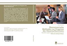 Portada del libro de Ökonometrische Methoden zur Prognose des Steueraufkommens