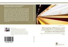 Copertina di Managing efficiency and innovation in continuous product development