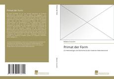 Bookcover of Primat der Form