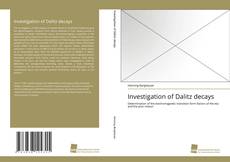 Copertina di Investigation of Dalitz decays