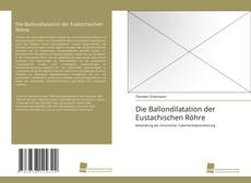 Portada del libro de Die Ballondilatation der Eustachischen Röhre