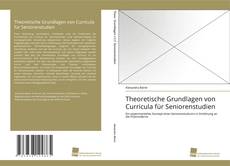 Copertina di Theoretische Grundlagen von Curricula für Seniorenstudien