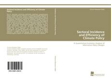 Portada del libro de Sectoral Incidence and Efficiency of Climate Policy