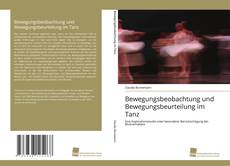 Portada del libro de Bewegungsbeobachtung und Bewegungsbeurteilung im Tanz