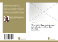 Portada del libro de Thermische Eigenschaften von Spinellen als Funktion des Druckes