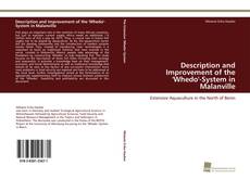 Portada del libro de Description and Improvement of the 'Whedo'-System in Malanville