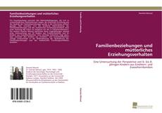 Portada del libro de Familienbeziehungen und mütterliches Erziehungsverhalten