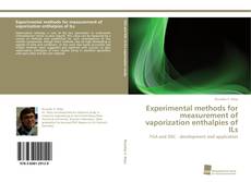 Обложка Experimental methods for measurement of vaporization enthalpies of ILs