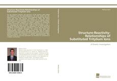 Portada del libro de Structure-Reactivity-Relationships of Substituted Tritylium Ions