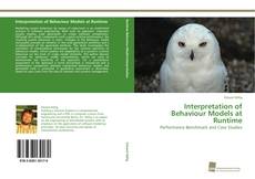 Portada del libro de Interpretation of Behaviour Models at Runtime