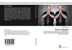 Copertina di Twin’s Speech