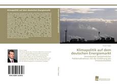 Portada del libro de Klimapolitik auf dem deutschen Energiemarkt