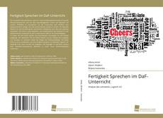 Capa do livro de Fertigkeit Sprechen im DaF-Unterricht 