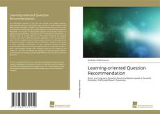 Capa do livro de Learning-oriented Question Recommendation 