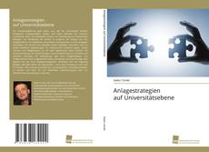 Bookcover of Anlagestrategien auf Universitätsebene