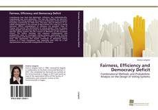 Couverture de Fairness, Efficiency and Democracy Deficit