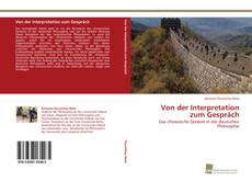 Couverture de Von der Interpretation zum Gespräch