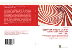 Portada del libro de Österreich-Ungarn und die nordischen Neutralen 1914–1917