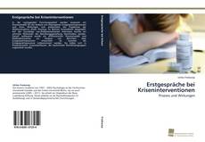 Copertina di Erstgespräche bei Kriseninterventionen