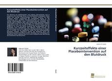 Capa do livro de Kurzzeiteffekte einer Placebointervention auf den Blutdruck 