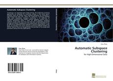 Portada del libro de Automatic Subspace Clustering