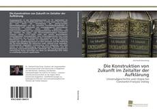 Portada del libro de Die Konstruktion von Zukunft im Zeitalter der Aufklärung