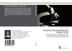 Capa do livro de Friedrich Berthold Reinke (1862-1919) 