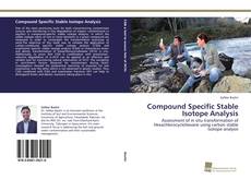 Couverture de Compound Specific Stable Isotope Analysis