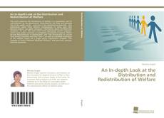 Capa do livro de An In-depth Look at the Distribution and Redistribution of Welfare 