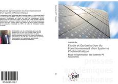 Обложка Etude et Optimisation du Fonctionnement d'un Système Photovoltaïque