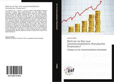 Doit-on se fier aux recommandations d'analystes financiers? kitap kapağı