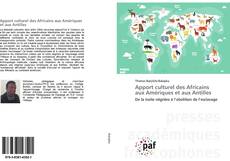 Buchcover von Apport culturel des Africains aux Amériques et aux Antilles