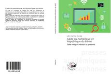 Buchcover von Code du numérique en République du Bénin