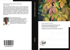 Etude phytochimique et activités biologiques kitap kapağı