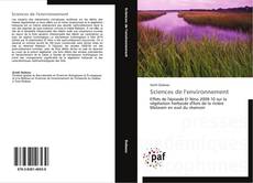 Copertina di Sciences de l'environnement