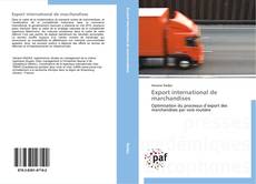 Export international de marchandises kitap kapağı