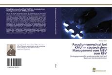 Portada del libro de Paradigmenwechsel bei KMU im strategischen Management vom MBV zum RBV