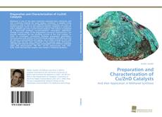 Portada del libro de Preparation and Characterization of Cu/ZnO Catalysts